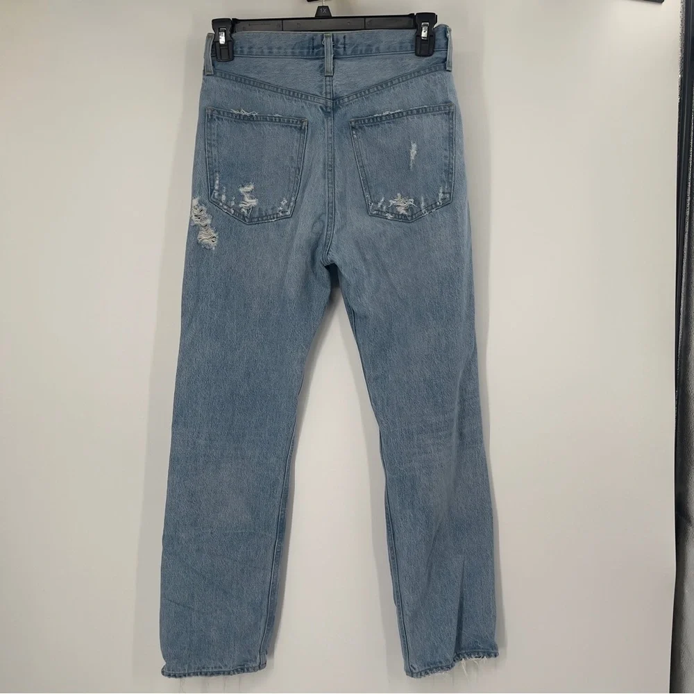 AGOLDE 90's Mid Rise Loose Fit Jeans in Fall Out - Picture 8 of 14